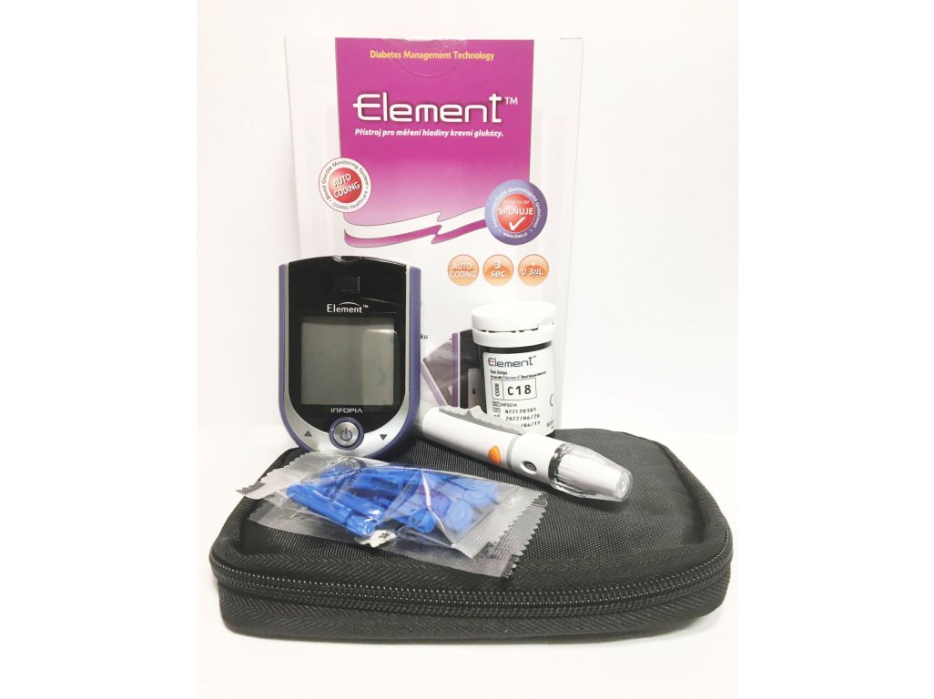 Glukometr Element auto-coding kit