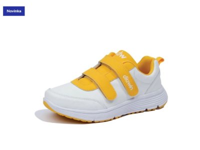 Zdravotní obuv dw Comfort Leather - Happy Yellow