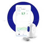 Senzor CareSens Air pro kontinuální měření glykémie, i-sens