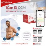 Senzor Sinocare iCan i3 CGM pro kontinuální měření glykémie