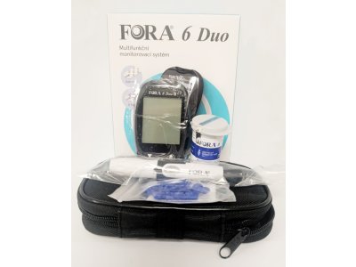 Glukometr FORA 6 Duo